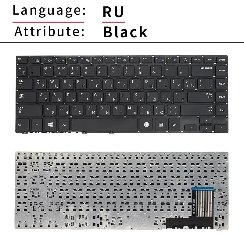 Laptop Keyboard Replace For Samsung NP-370R4E 450R4V 470R4E