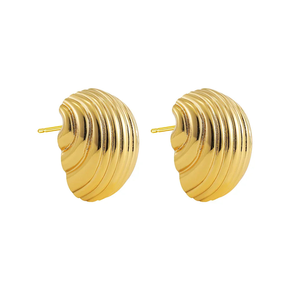 Waterdrop Chunky Hoop Earrings Dupes for Women Lightweight