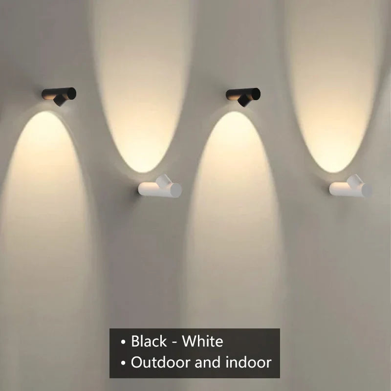 6W COB Waterproof AC85265V Surface Mounted LED Wall