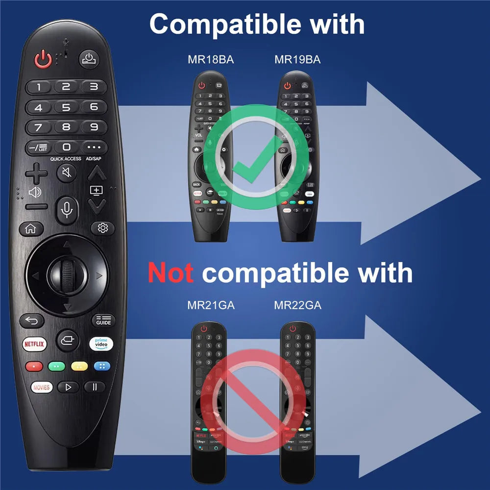 Voice Magic Remote Control AKB75855501 for LG Smart