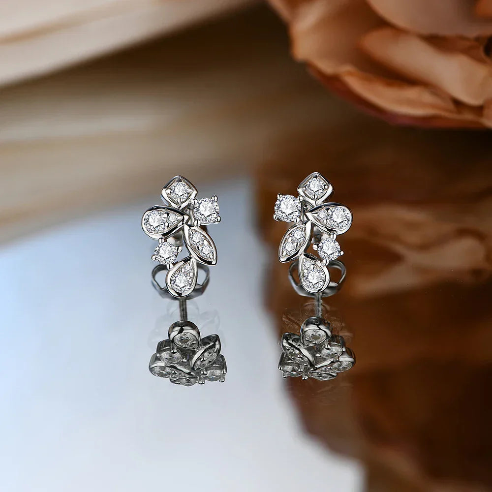 New Arrivals Moissanite Diamond 925 Sterling Silver Stud