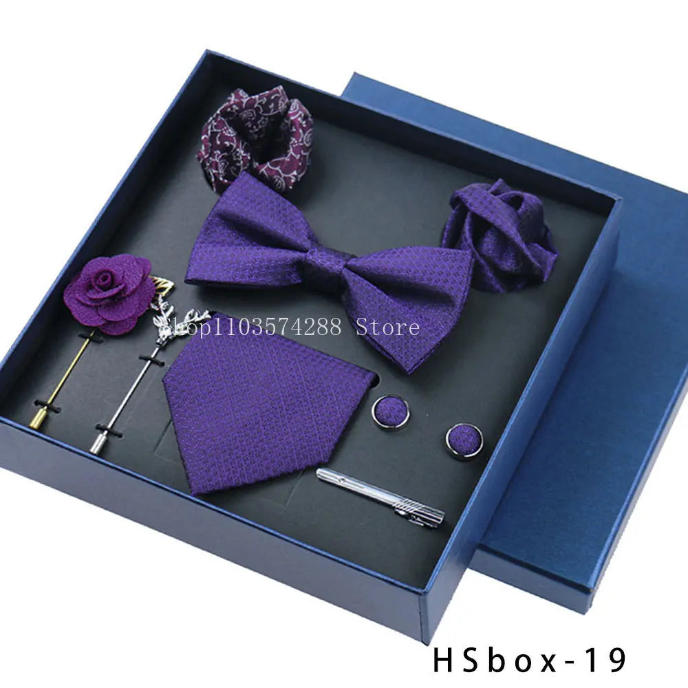 Luxury High Grade Mens Tie Set Nice Gift