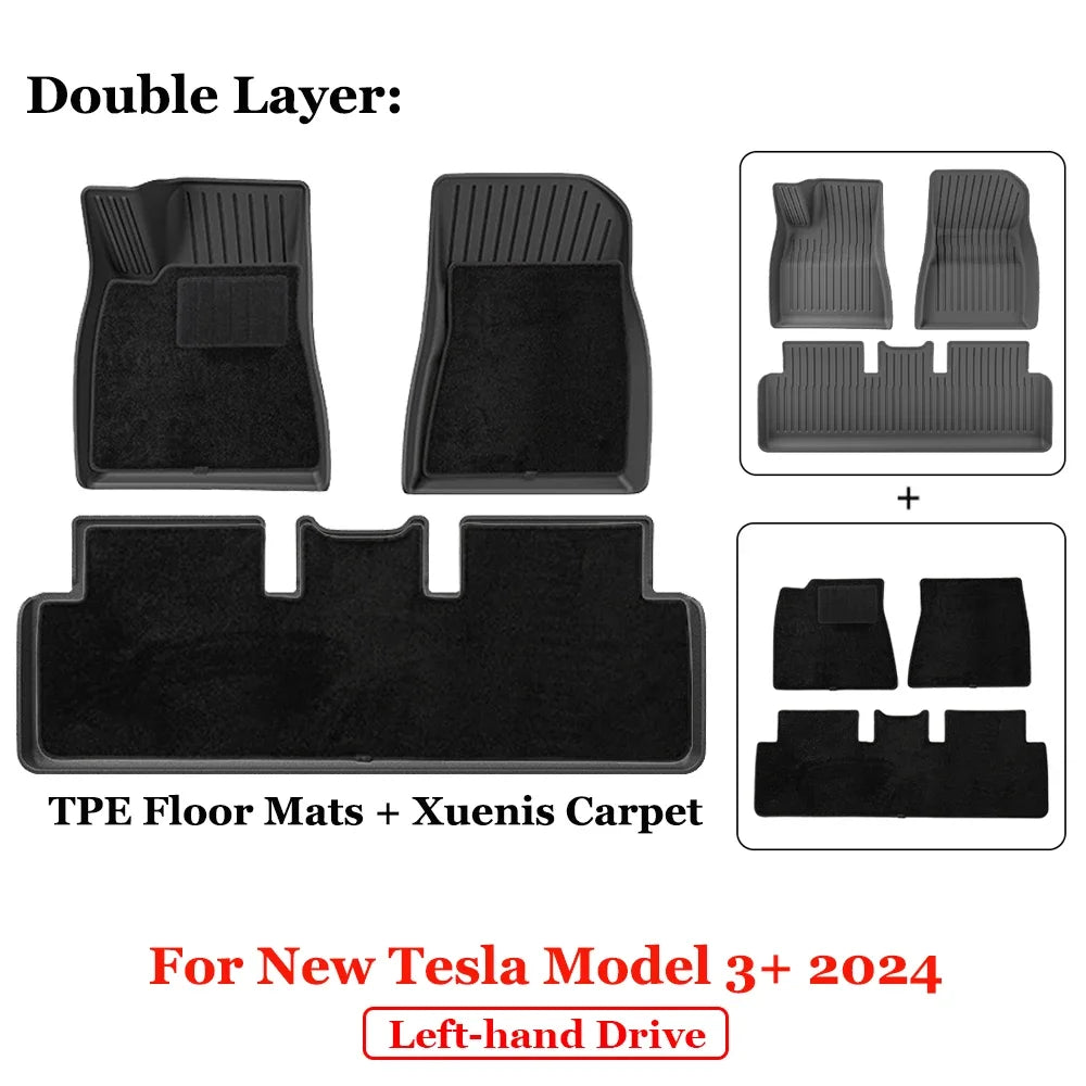 For 2024 New Tesla Model 3 Highland Floor