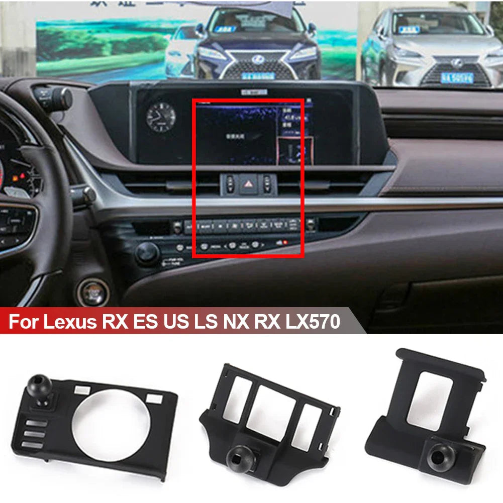 17mm Car Phone Holder Mount for Lexus ES, UX, LS, RX 570, NX, CT - Dedicated GPS Bracket