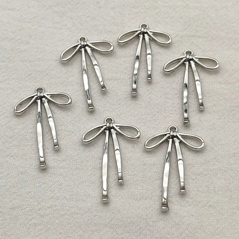 33x20mm 100pcs Zinc Alloy Bows Shape