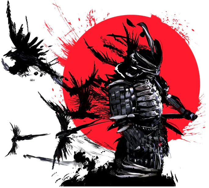 13cm For Samurai Warrior Car Accessories Sticker ScratchProof