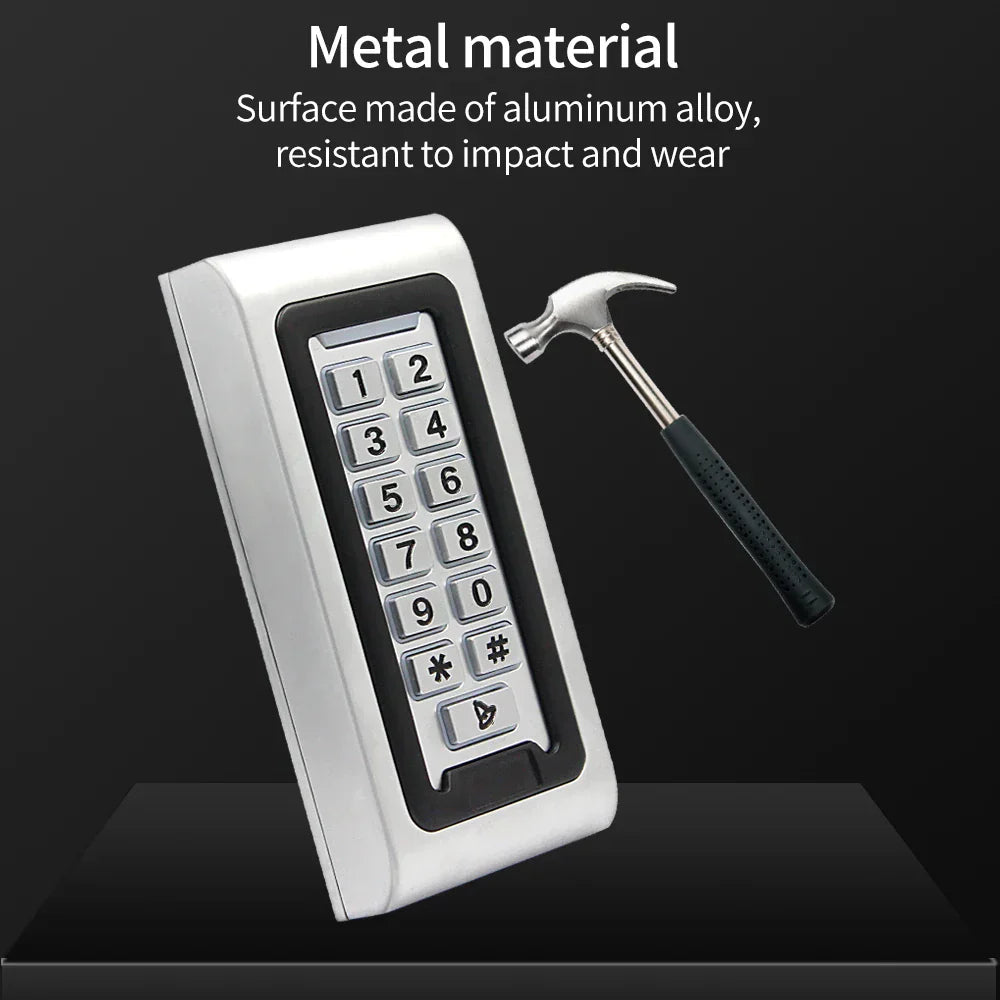 Smart Home Aluminum IP68 Waterproof Standalone RFID Access