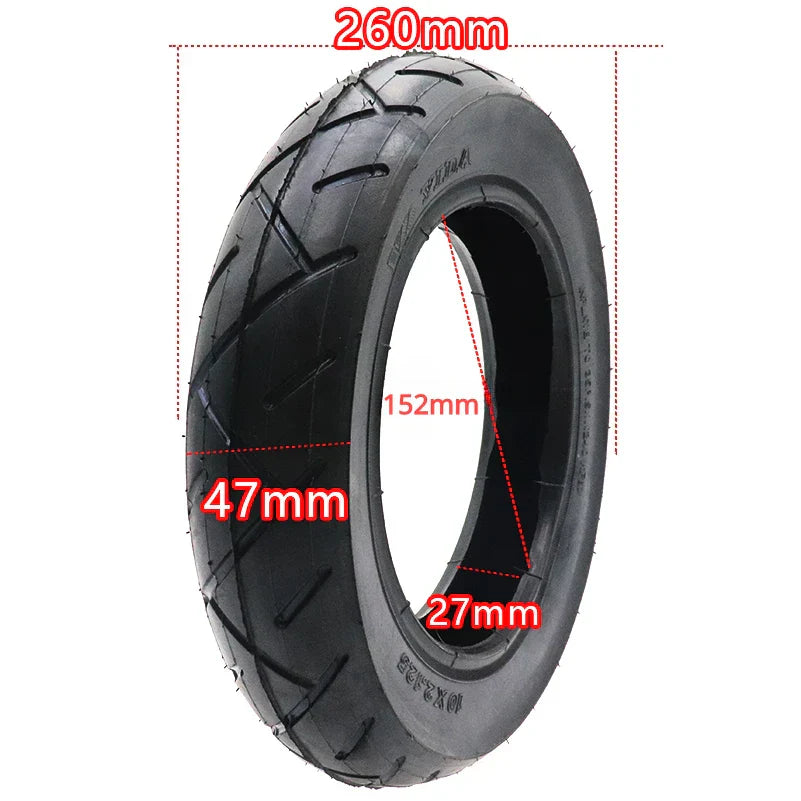 10 Inch 10x2.125 Pneumatic Tire Inner Tube Outer Tube for Electric Scooter