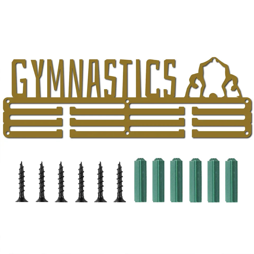 Gymnastics Medal Display Hanger 5 Artistic Figure Gymnastics