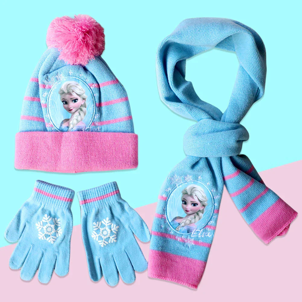 New Autumn Winter Children Hat Elsa Classics Disney