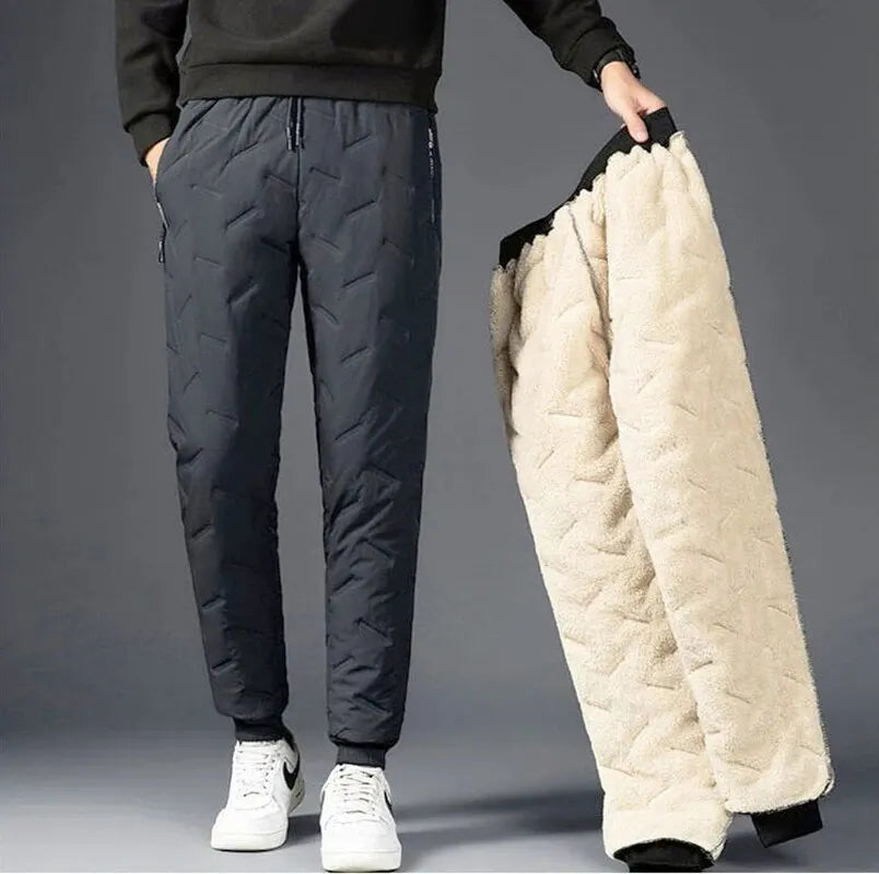 90% White Duck Down Padded Pants Drawstring Waist