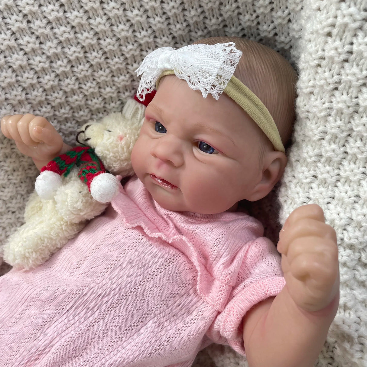 17Inch Painted Reborn Baby Doll Elijah Lifelike Newborn