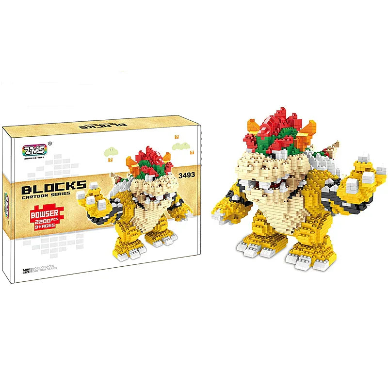 Fun Small Particle Building Blocks Yoshi Assembly Model