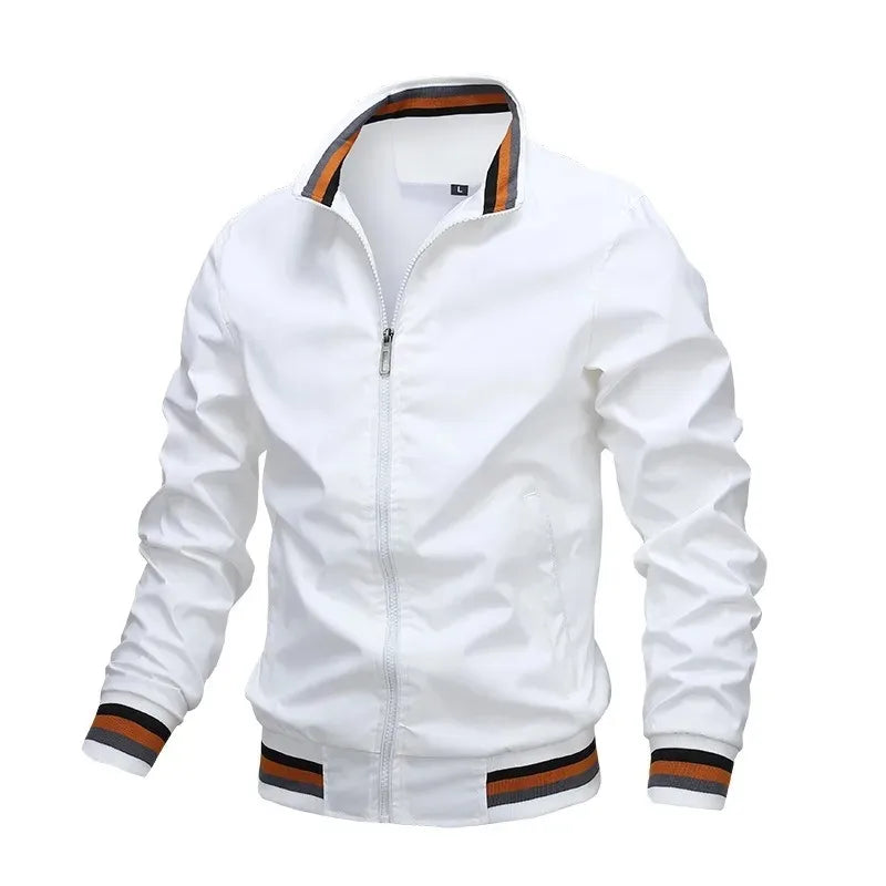 Men's Casual Four Seasons Windproof Waterproof Aviator Jacket