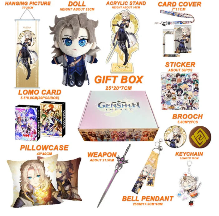 Genshin Impact Xianyun Navia Fontaine Furina Neuvillette Wriothesley