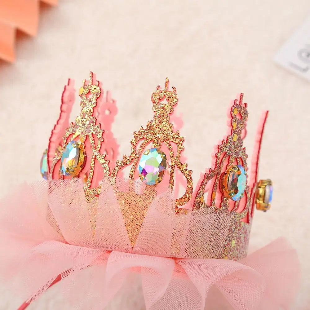 Korean Style Girl Cute Crown Headband Kids Fashion