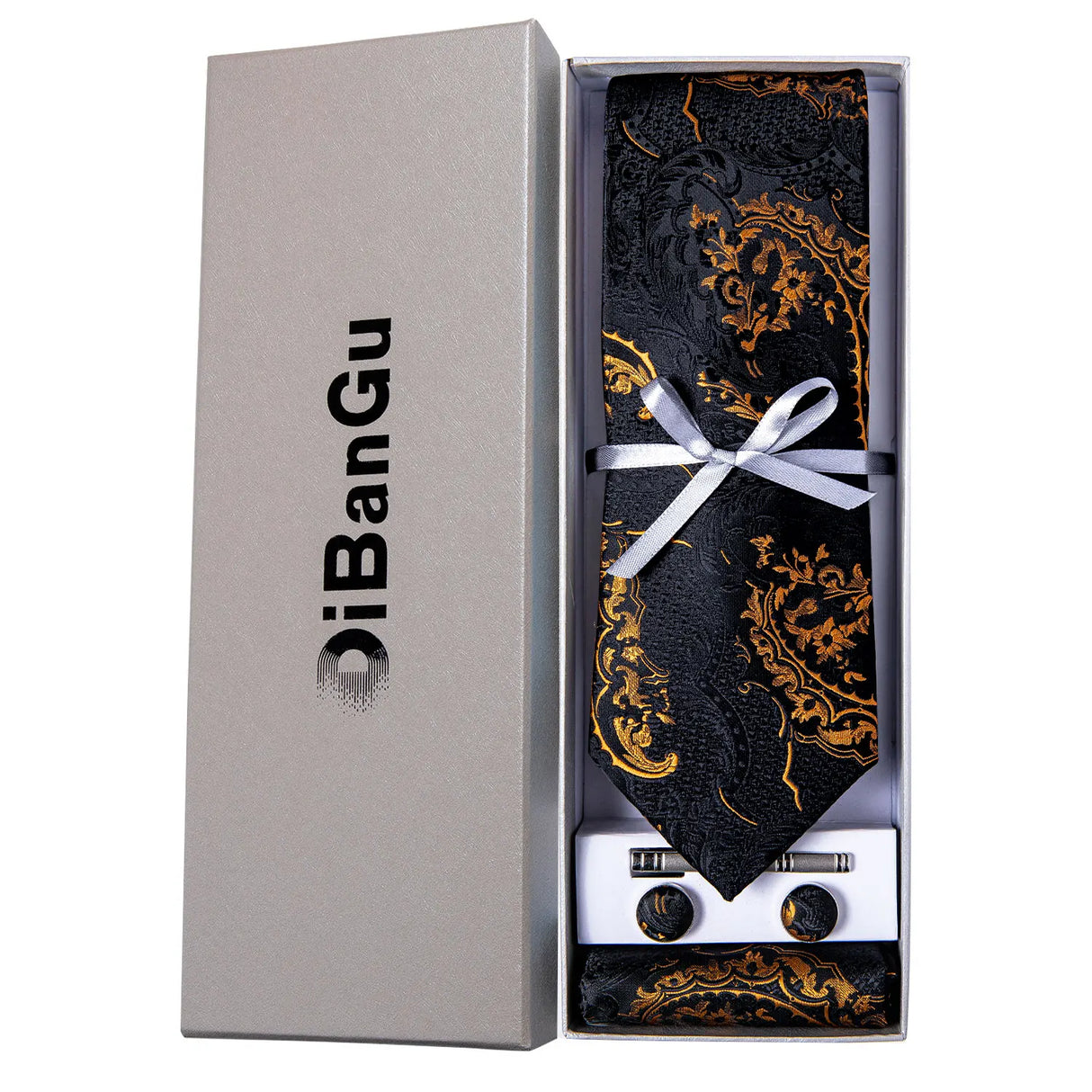 Ties for Men Gift Box Silk Jacquard Necktie