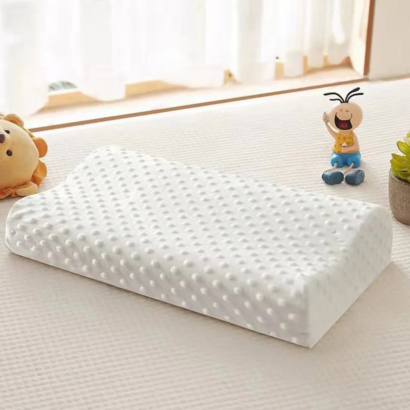 1pc Sleeping Memory Pillow Cervical Massage Pillows Natural