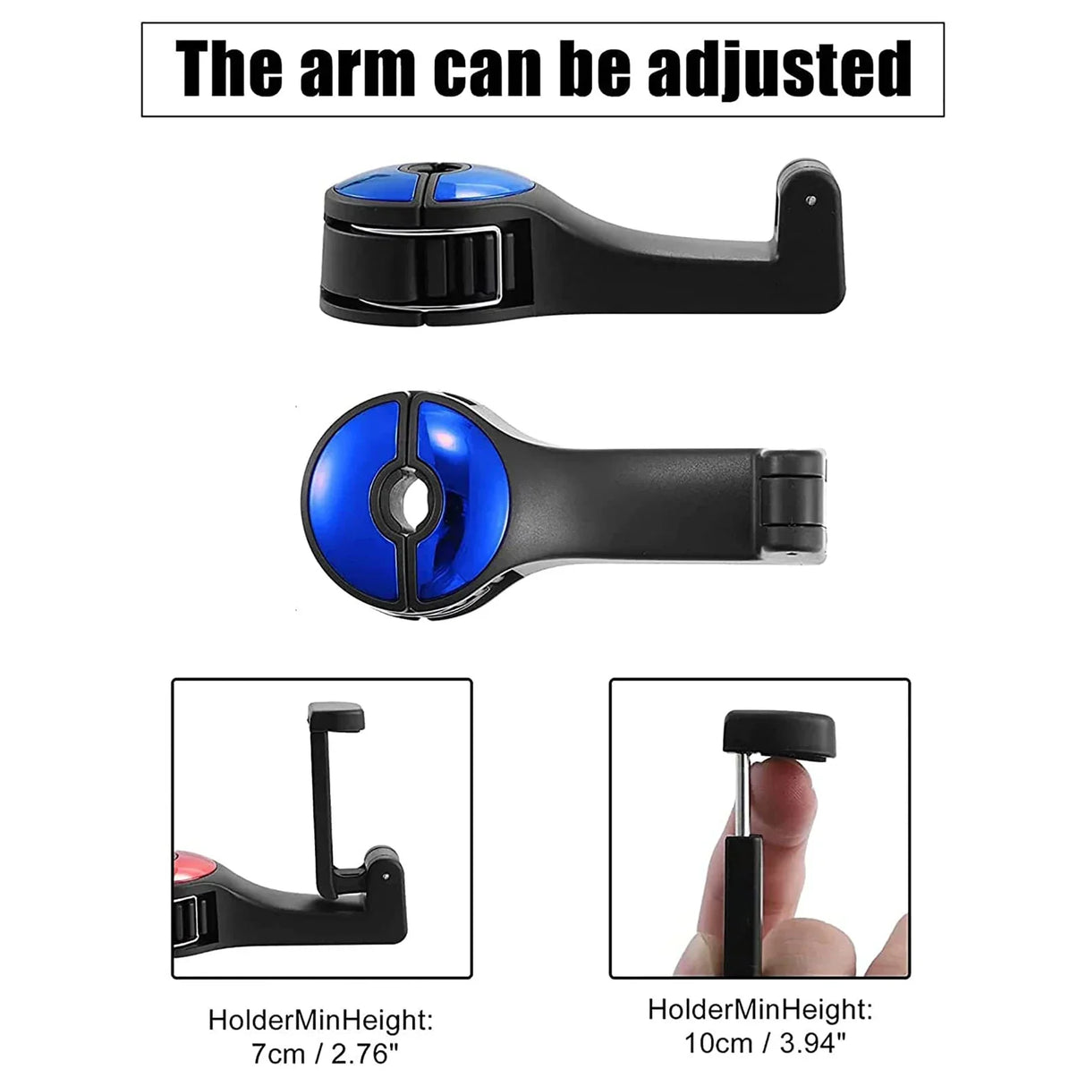 Car Storage Bag Hook Auto Back Seat Headrest