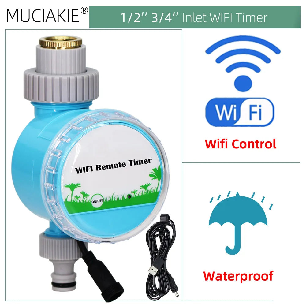 WiFi Wireless Garden Water Timer Smart Phone Remote