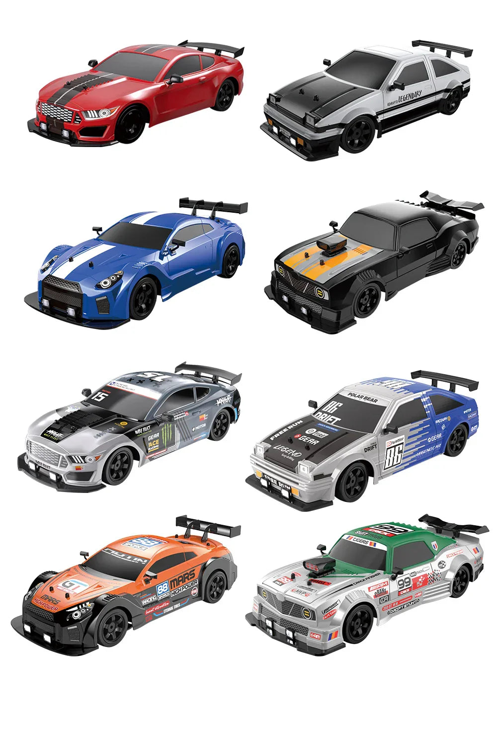 AE86 Remote Control Car Racing Vehicle Toys Children