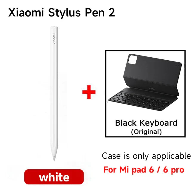 Xiaomi Stylus Pen 2 Low Latency Draw Writing Screenshot 26° Nib Tablet Screen Touch For Xiaomi Mi Pad 6 / 6 pro / 5 / 5 Pro