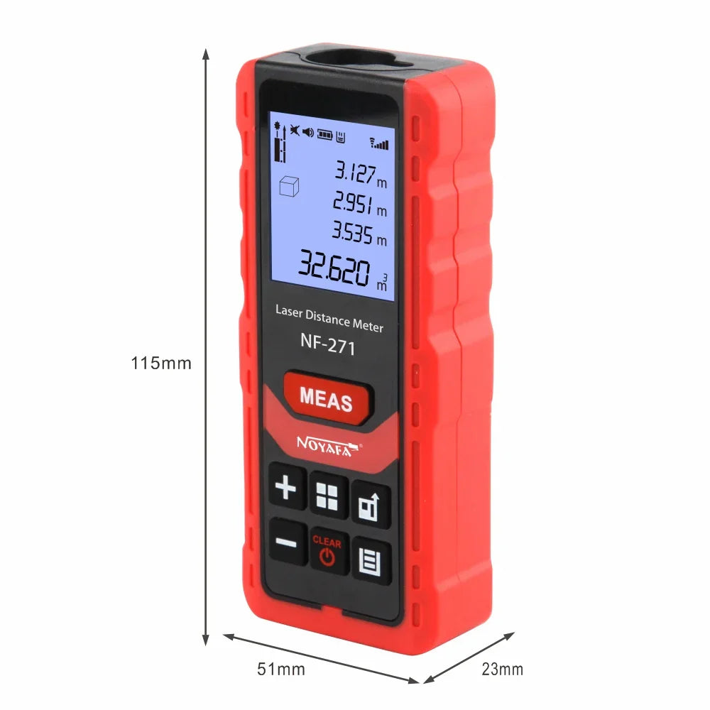Noyafa NF-271 Laser Distance Meter 40M 80M Rangefinder