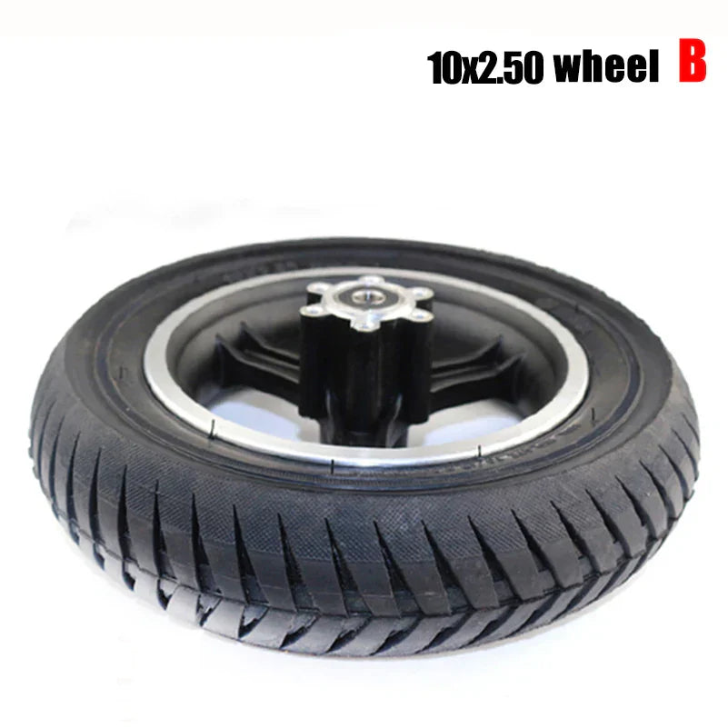 10x2.125 / 10x2.5 Inch Wheel Hub Electric Scooter Explosion-Proof Tire Set