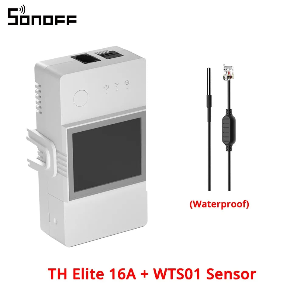 Sonoff TH16 Smart Wifi Switch Monitoring Temperature Humidity