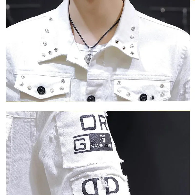 Spring 2024 New Broken Brand Loose Casual Denim