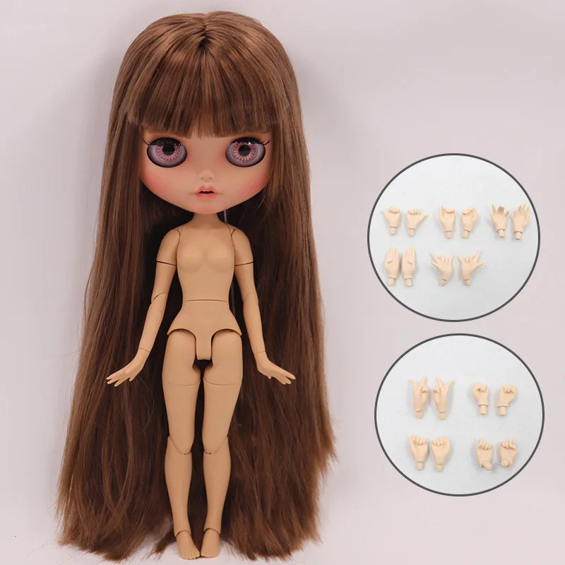 ICY DBS Blyth Doll Pouting Mouth Tan Skin