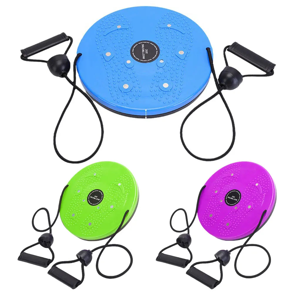 Aerobic Fitness Disc with Pull Rope Waist Slimming