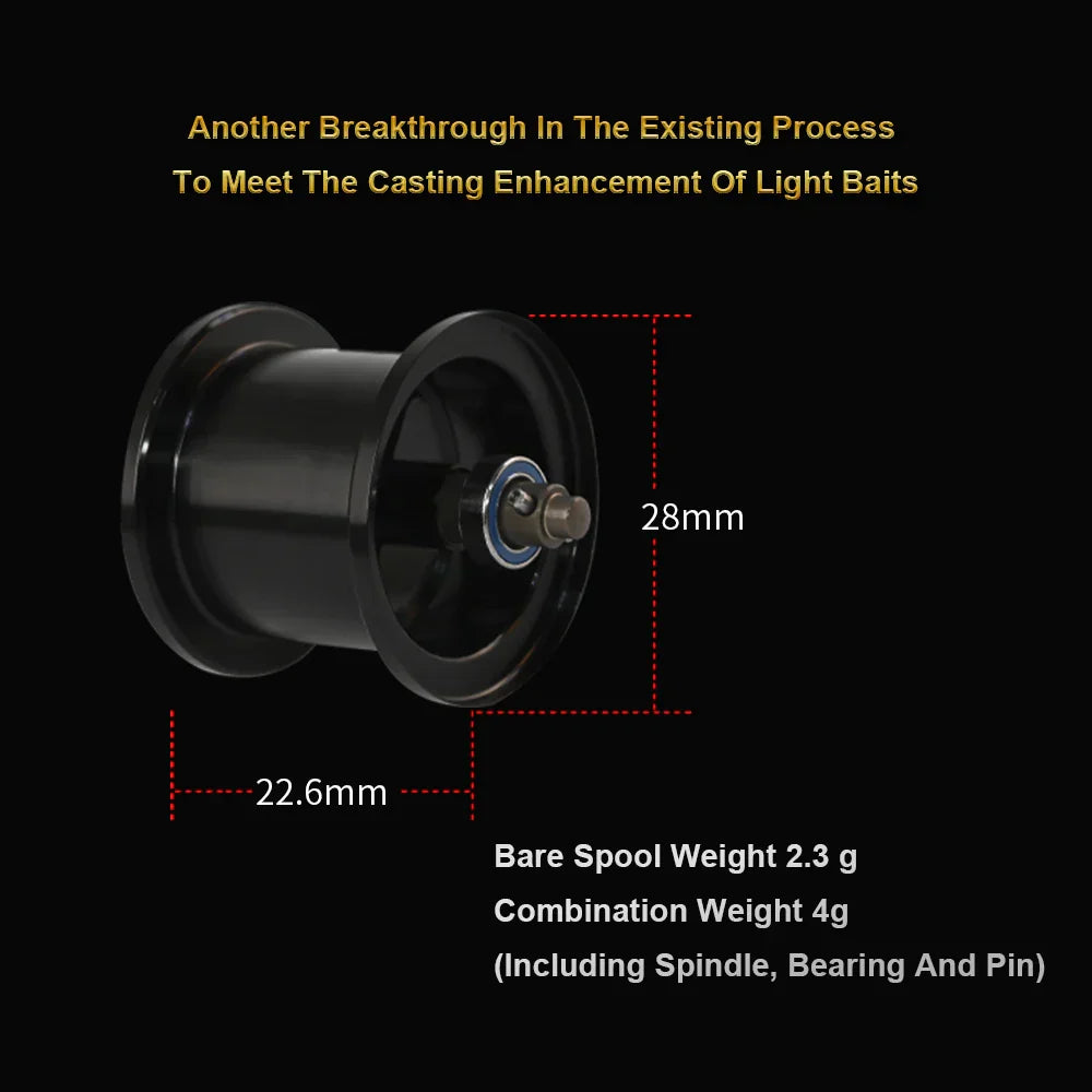 PURELURE New 119g Silver Feather 4g Spool Ultralight