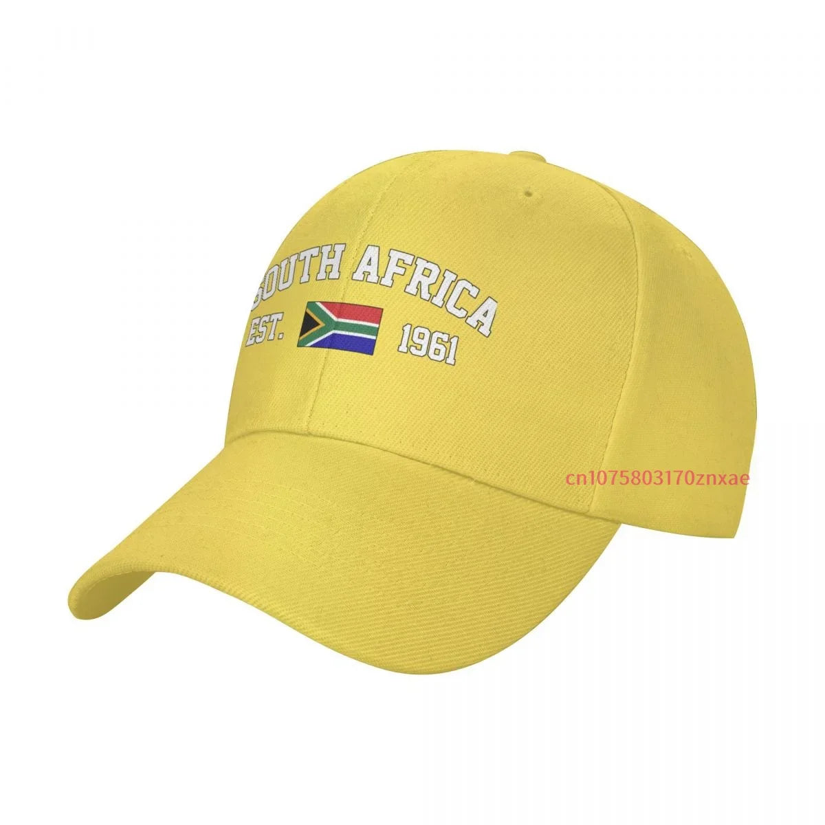 South Africa Flag With EST Year Hat Unisex