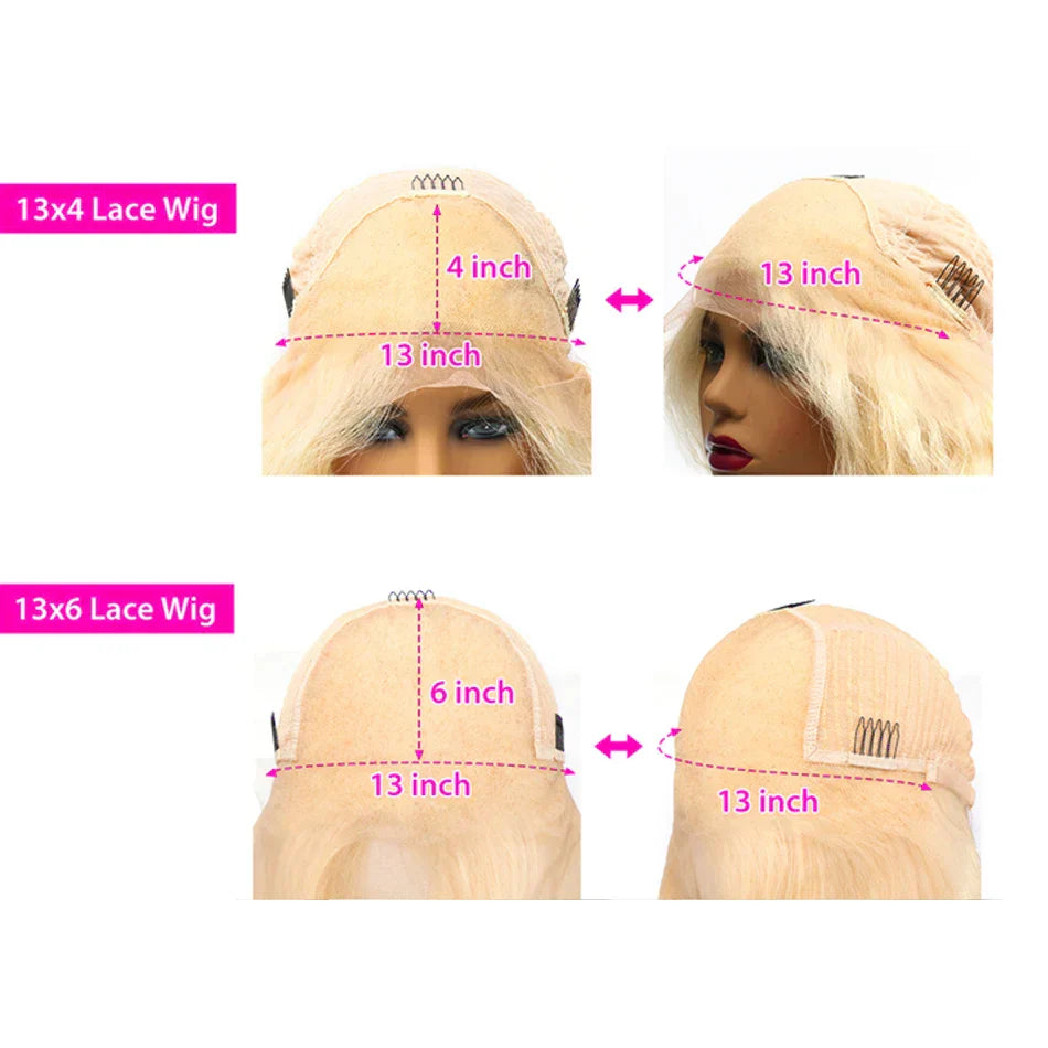 Luvin 613 Honey Blonde Straight 13x4 Hd Transparent