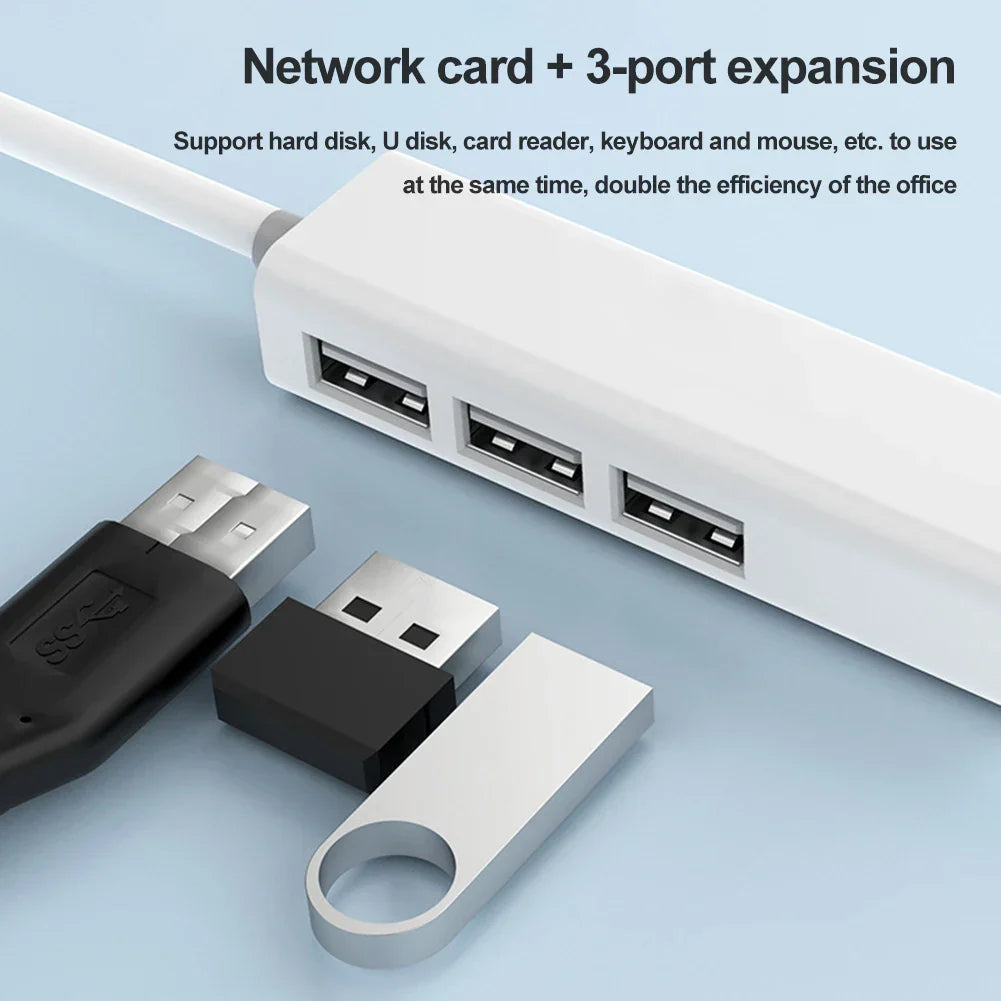 Network Card USB Type-C Ethernet Adapter USB TYPE-C