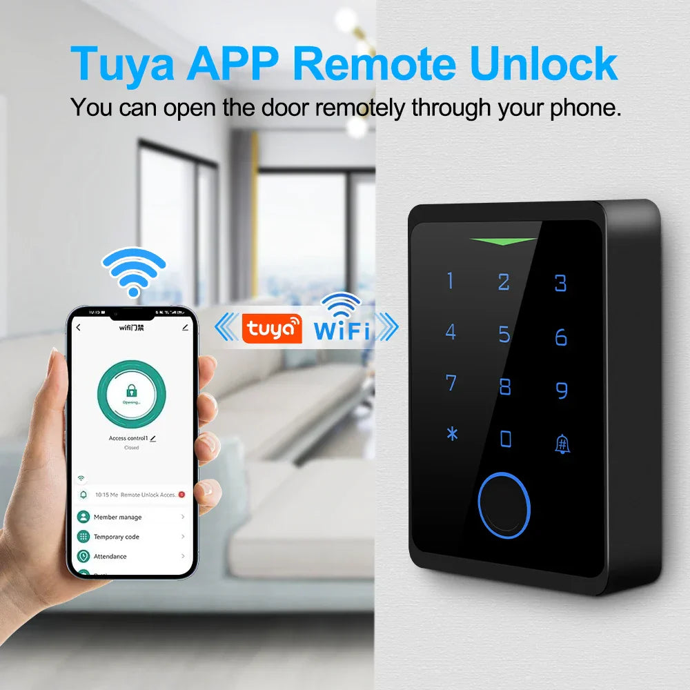 Elecpow 2.4G Wifi Tuya APP Access Control System