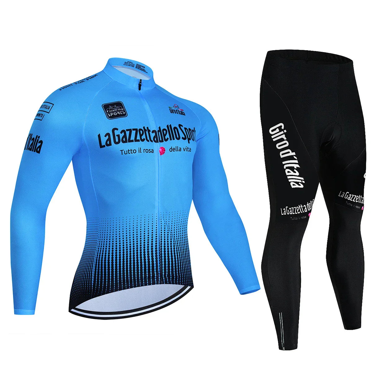 Tour De Italy D'ITALIA Cycling Jersey Set Premium