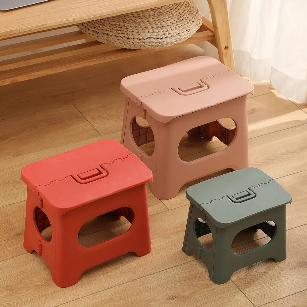 Portable Plastic Folding Stool Outdoor Fishing Stool Small