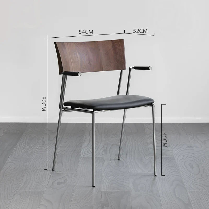 Luxury Nordic Chair Dining Room Salon Design Nordic