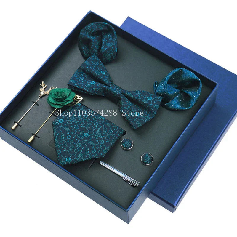 Luxury High Grade Mens Tie Set Nice Gift