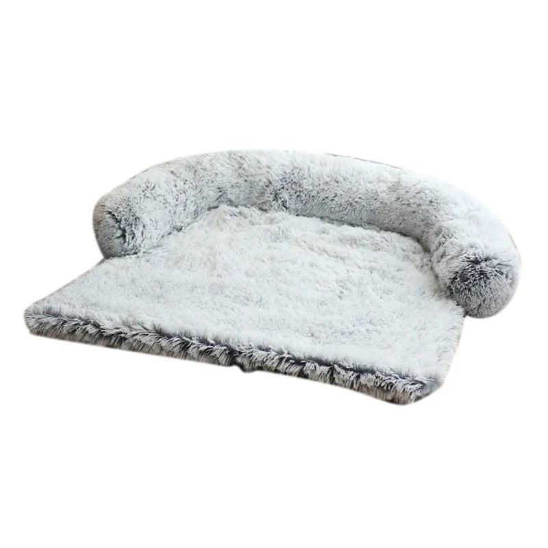 Calming Dog Bed Plush Dog Mat For Furniture
