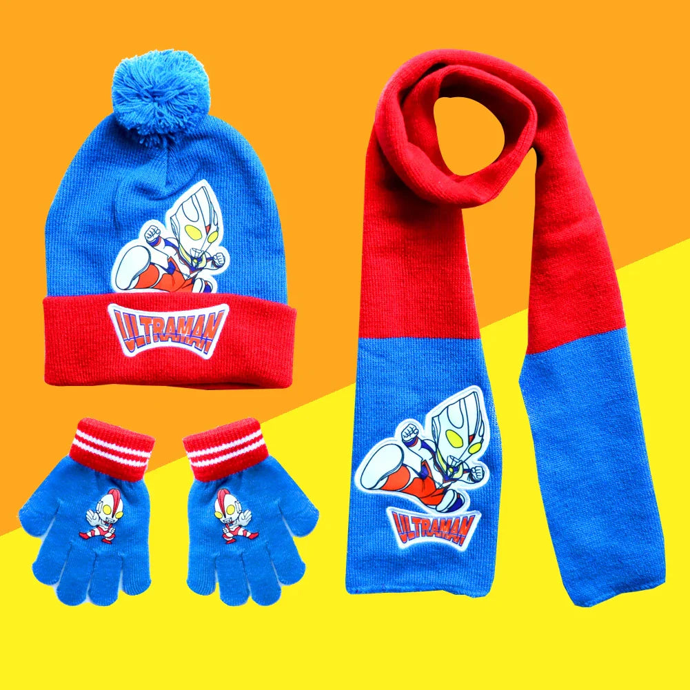 New Autumn Winter Children Hat Mickey Spider Man