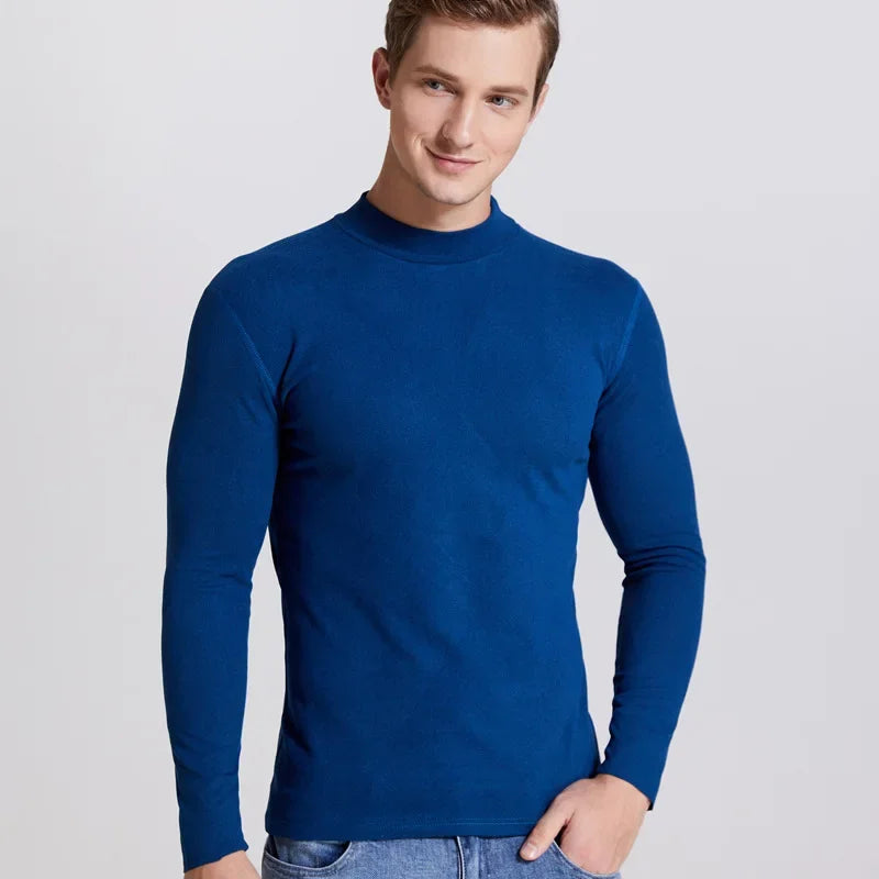 Winter Warm Half High Collar Fashion Thermal Underwear