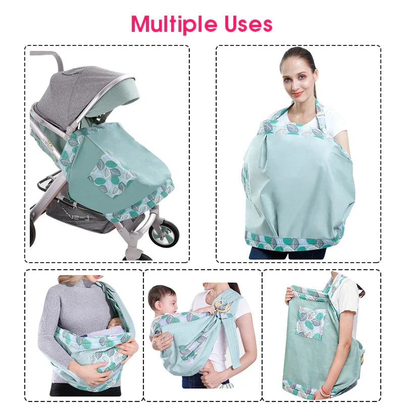 Baby Wrap Newborn Sling Dual Use Infant Nursing