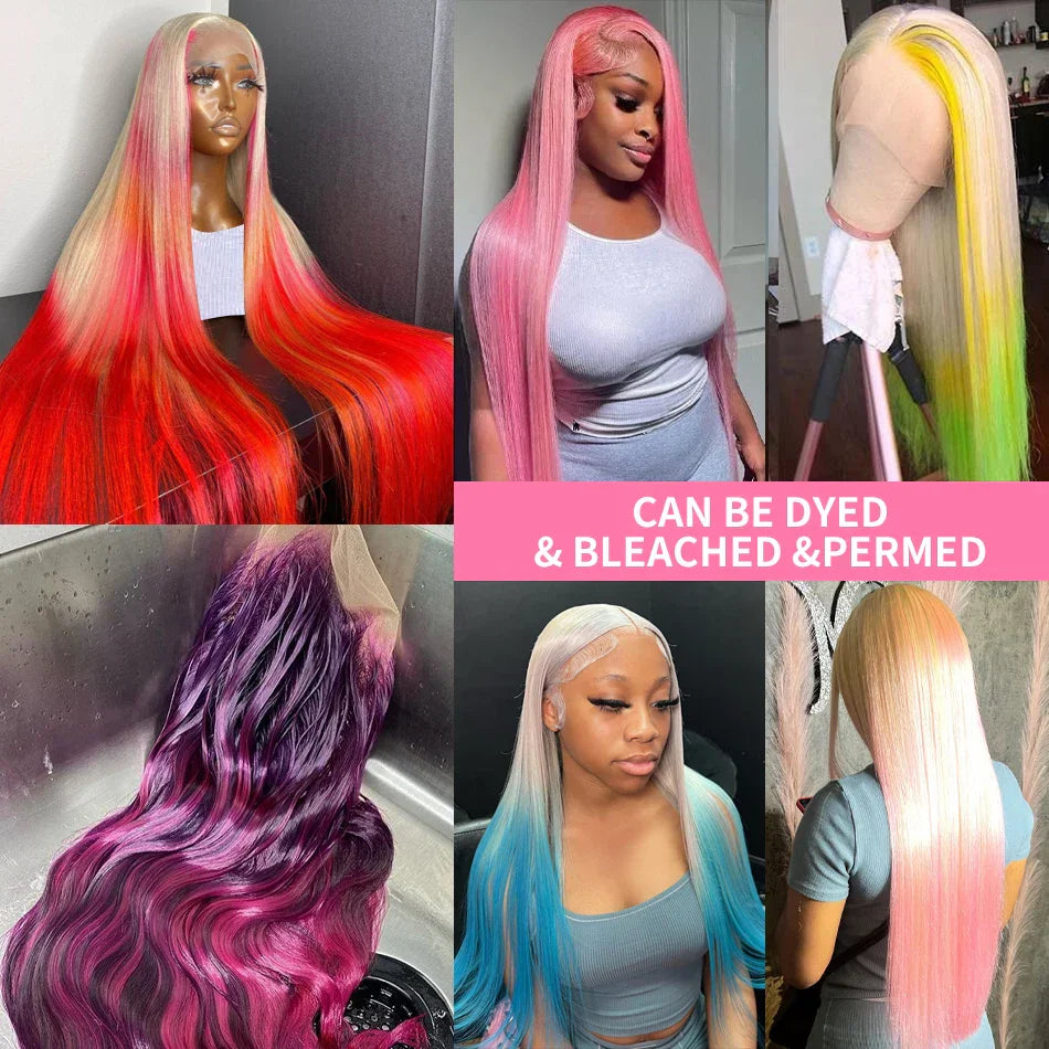 40 inch 613 Honey Blonde Color Straight 13x4