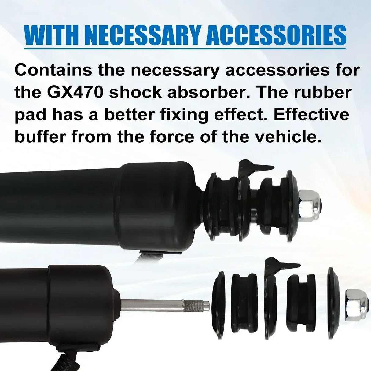 4853060071 4851069195 2pcs FrontRear Shock Absorber for Toyota