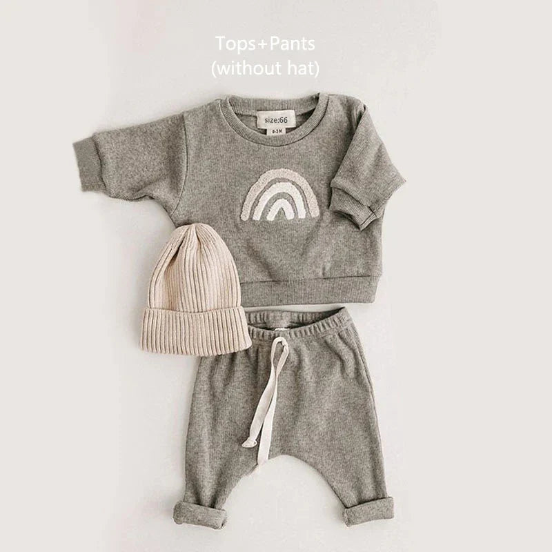 Spring Autumn Baby Boy Girls Clothes Cotton Girl