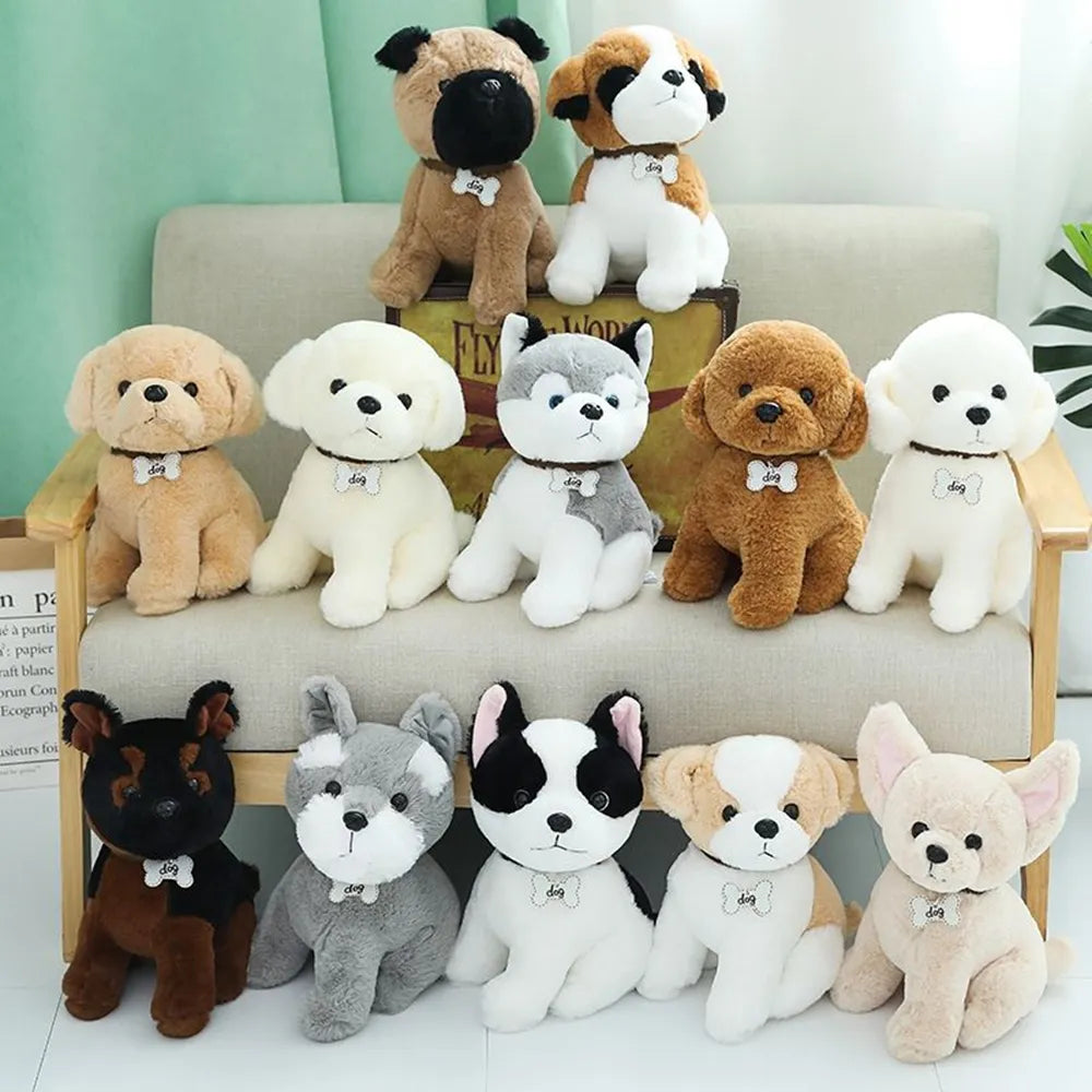 Cute Simulation Of Many Kinds Of Dog Plush
