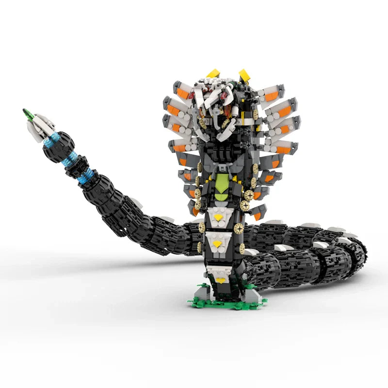 MOC Horizoned Zero-Dawn Game Black Robot Corruptor War